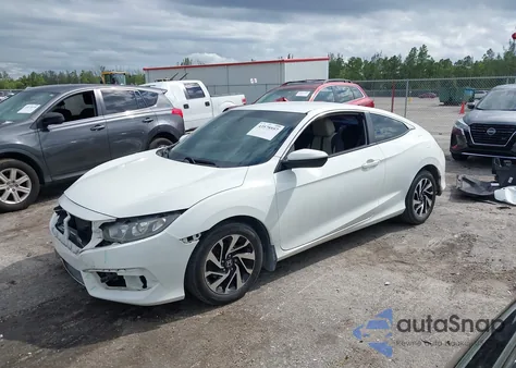2016 Honda Civic Lx z USA, uszkodzony, nr VIN 2HGFC4B54GH315439